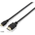 Equip 119308 HDMI - MicroHDMI kbel 1.4 ,  apa / apa ,  2m